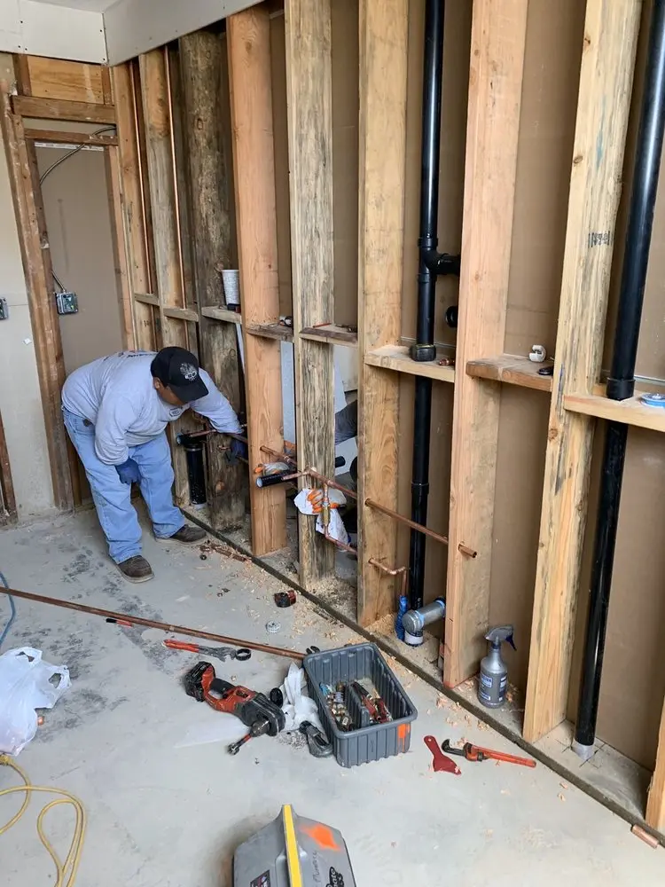 Commercial rough-in plumbing for Commercial Plumbing in Orchard Lake